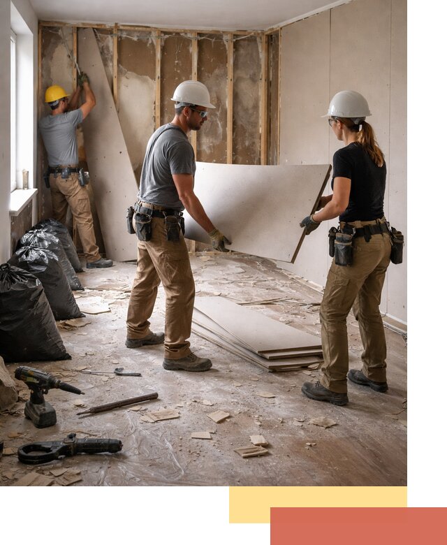 Демонтаж стеновых панелей в Снежинске быстро и аккуратно