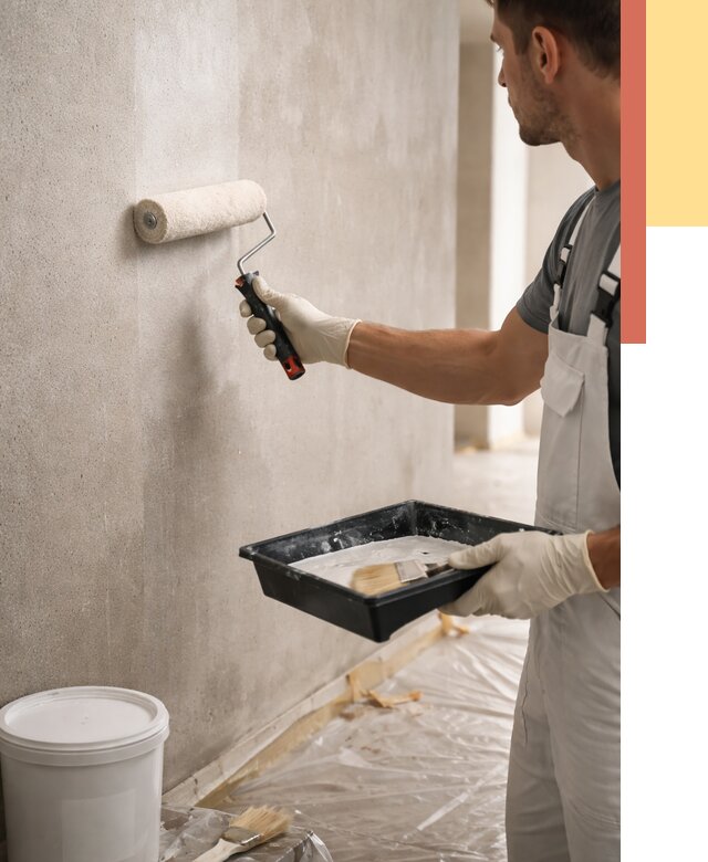 Грунтовка стен в Снежинске от 2286 руб. м2 — быстро, недорого, с материалом | ОТДЕЛОЧНИК-Снж