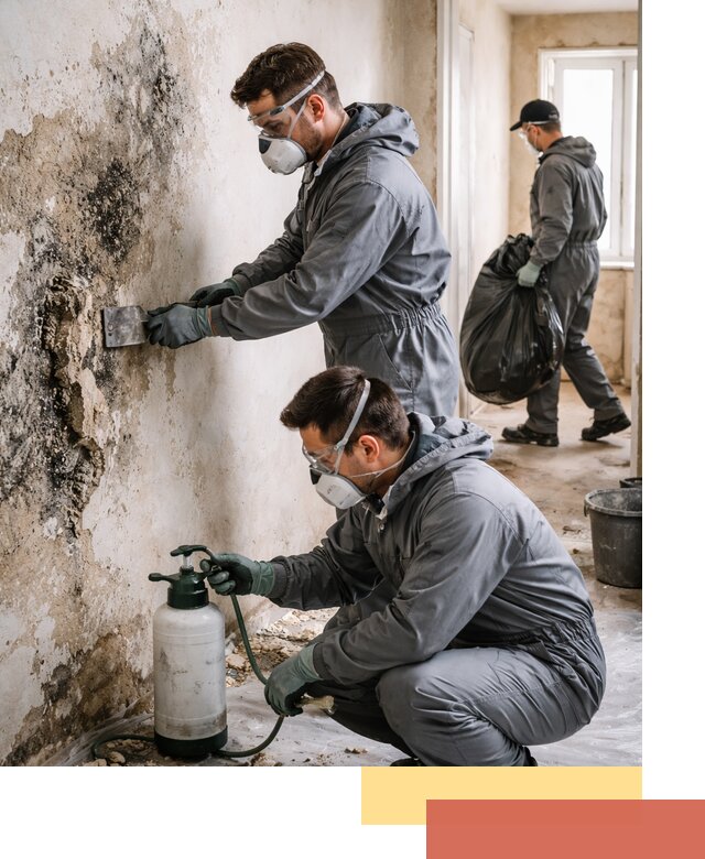 Удаление плесени со стен профессионально в Снежинске