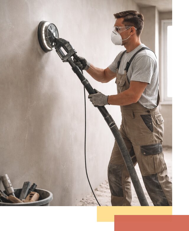 Профессиональная шлифовка стен в Снежинске быстро и качественно