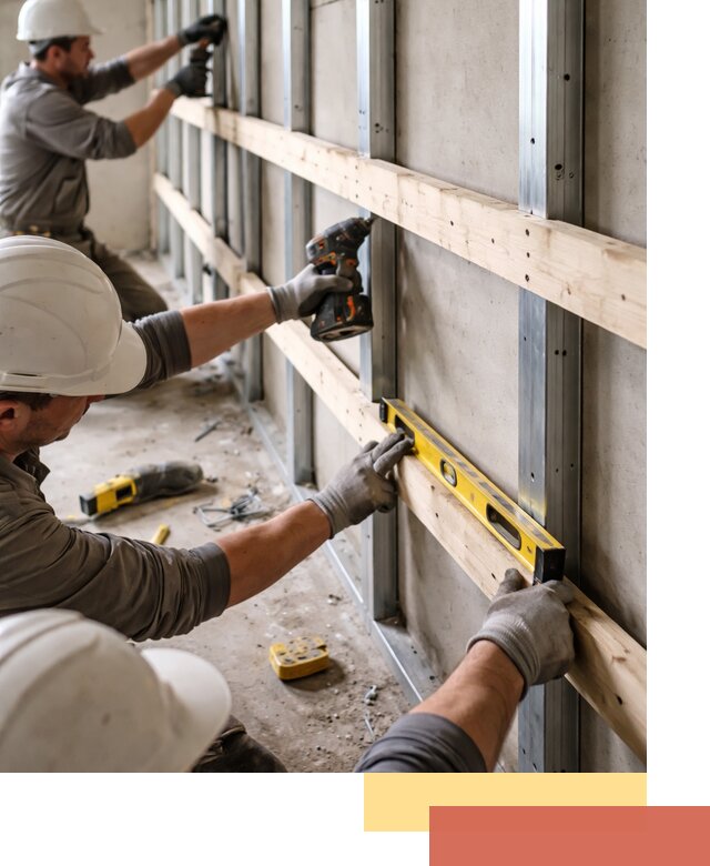 Устройство обрешетки под панели в Снежинске