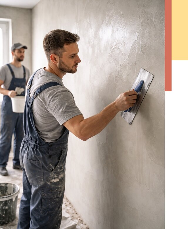 Глянцевание штукатурки стен в Снежинске от 7794 руб. — услуги и затирка | ОТДЕЛОЧНИК-Снж