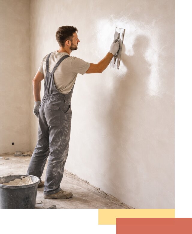 Глянцевание штукатурки стен в Снежинске профессионально и быстро