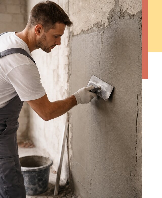 Штукатурка стен под плитку в Снежинске от 4365 руб./м2 — выравнивание под плитку | ОТДЕЛОЧНИК-Снж