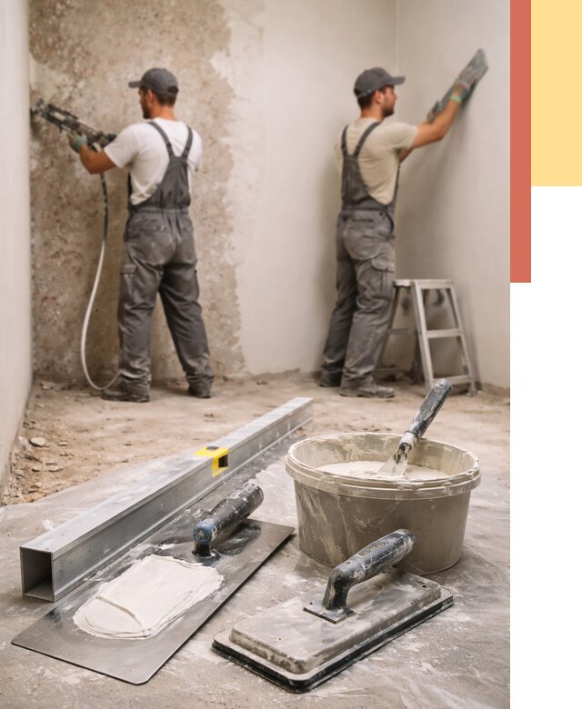 Штукатурка стен под обои в Снежинске от 4676 руб./м2 — выравнивание под обои | ОТДЕЛОЧНИК-Снж