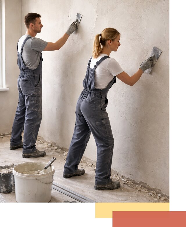 Штукатурка стен под обои в Снежинске профессионально и быстро