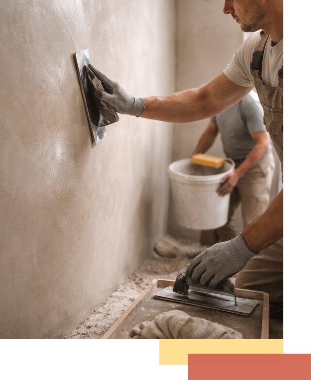 Нанесение марокканской штукатурки таделакт в Снежинске