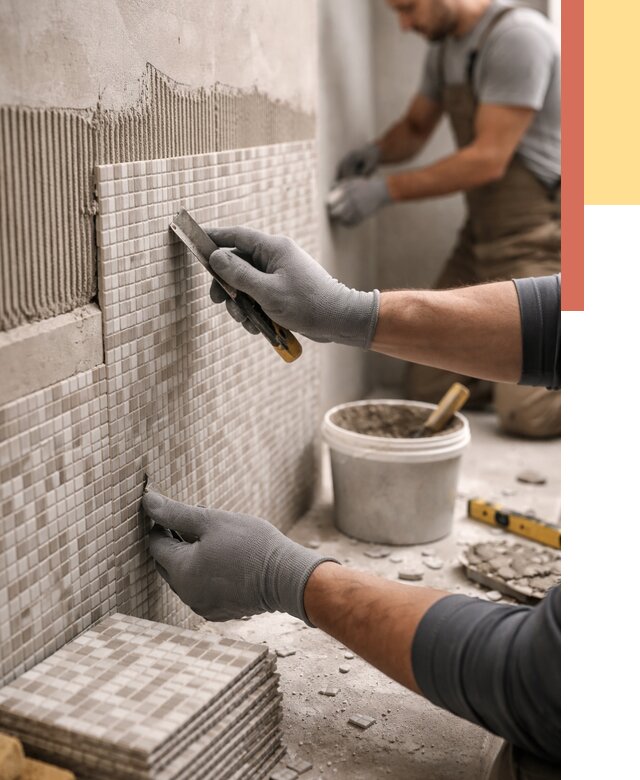 Облицовка стен мозаикой в Снежинске от 3325 руб/м2 — укладка мозаики на стены | ОТДЕЛОЧНИК-Снж