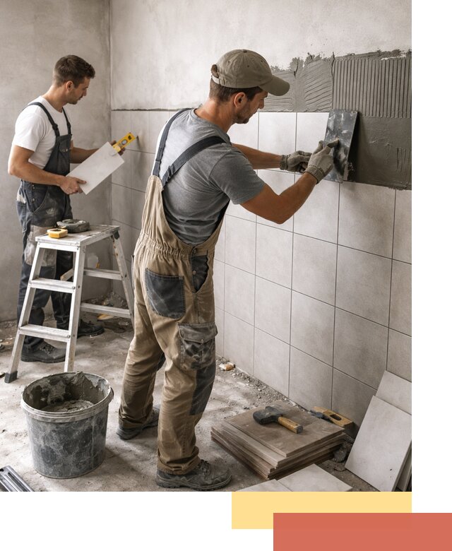 Укладка плитки на стены в Снежинске профессионально и надежно