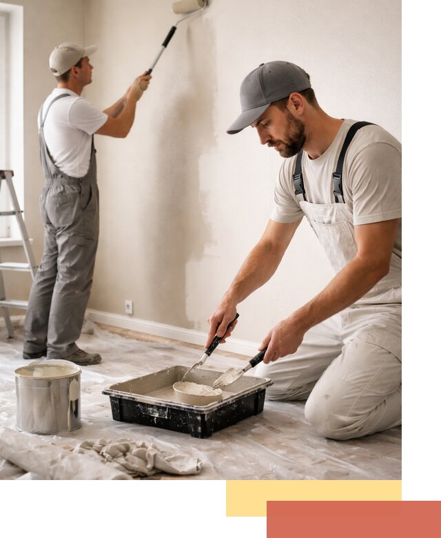 Покраска стен в квартире в Снежинске — профессионально и аккуратно