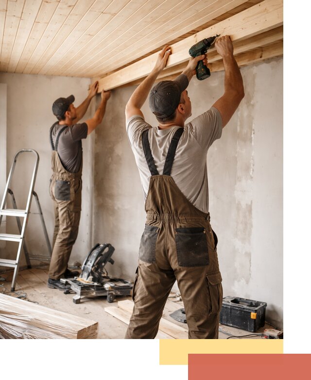 Монтаж потолка из вагонки в Снежинске профессионально и аккуратно