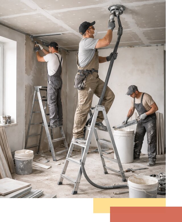 Ремонт потолка из гипсокартона в Снежинске: быстрый и качественный монтаж