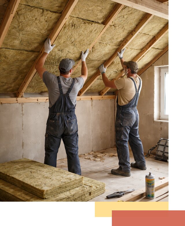 Утепление потолка минеральной ватой в Снежинске