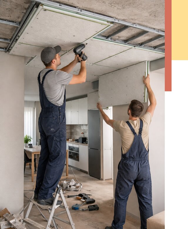 Шумоизоляция потолка панелями зипс в Снежинске от 1923 руб. под ключ | ОТДЕЛОЧНИК-Снж